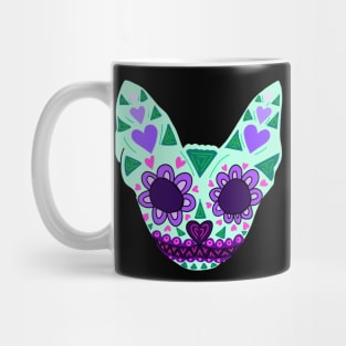 Sugar Skull Cat Mug